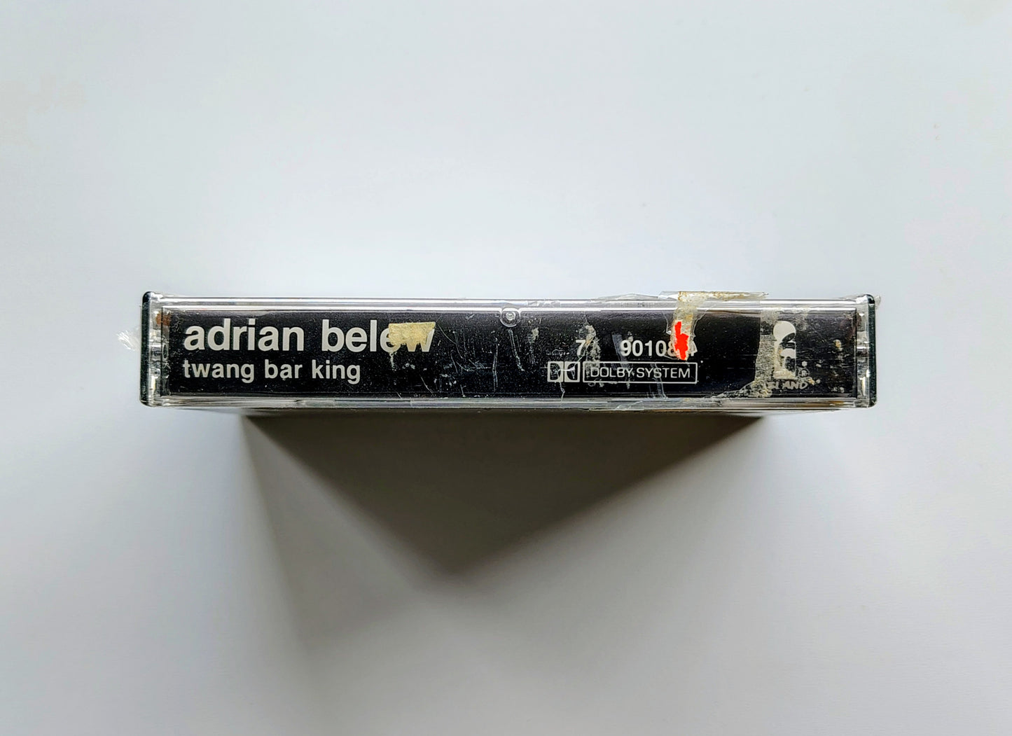 Adrian Belew - “Twang Bar King” - CASSETTE TAPE VG+/M (Sealed; cracked cover)