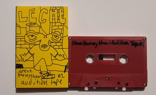 Leche - "Steve Harvey Audition Tape" - INDIE CASSETTE TAPE (Single-sided) M/M