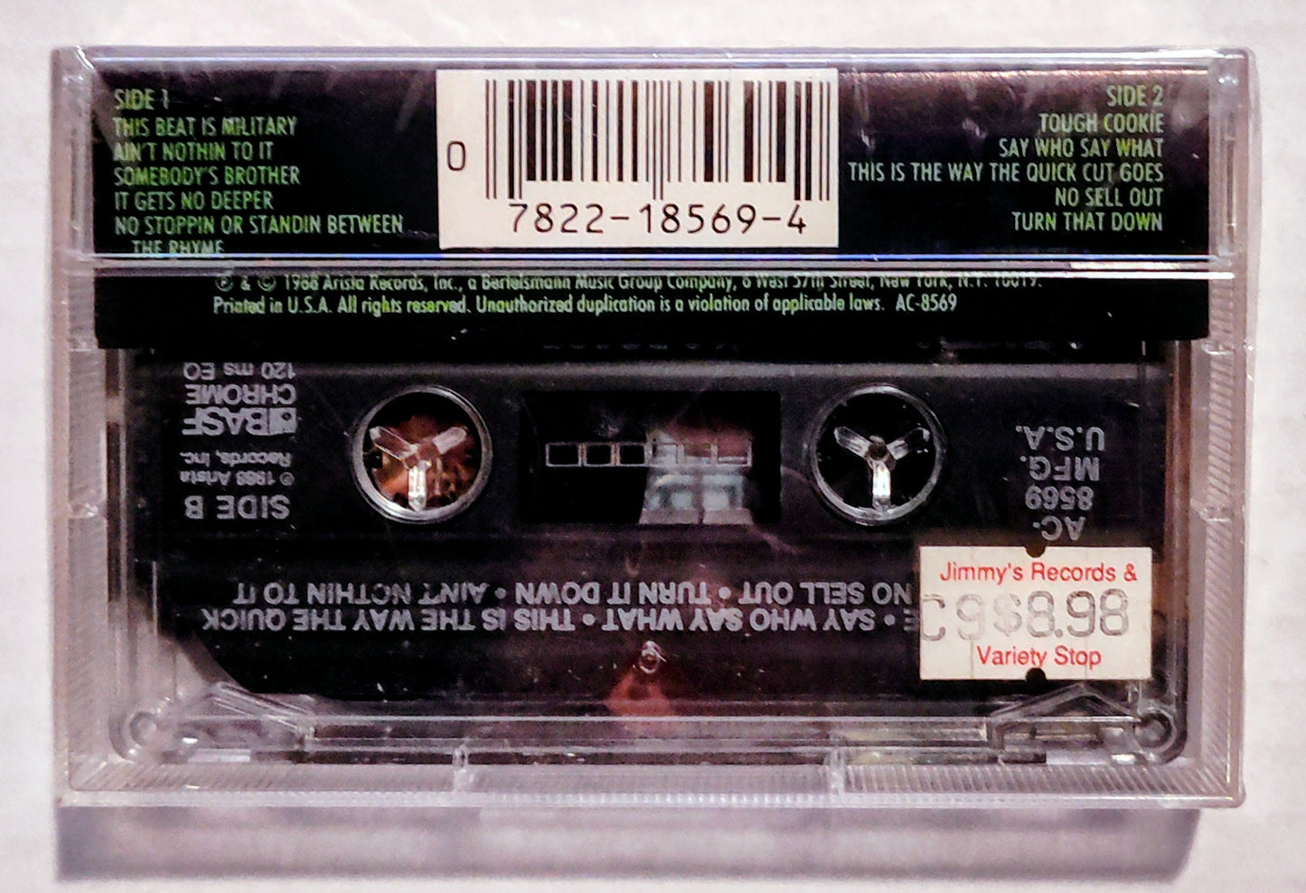 K-9 Posse - “K-9 Posse” - CASSETTE TAPE NM/M (Sealed with hype sticker; cracked cover)