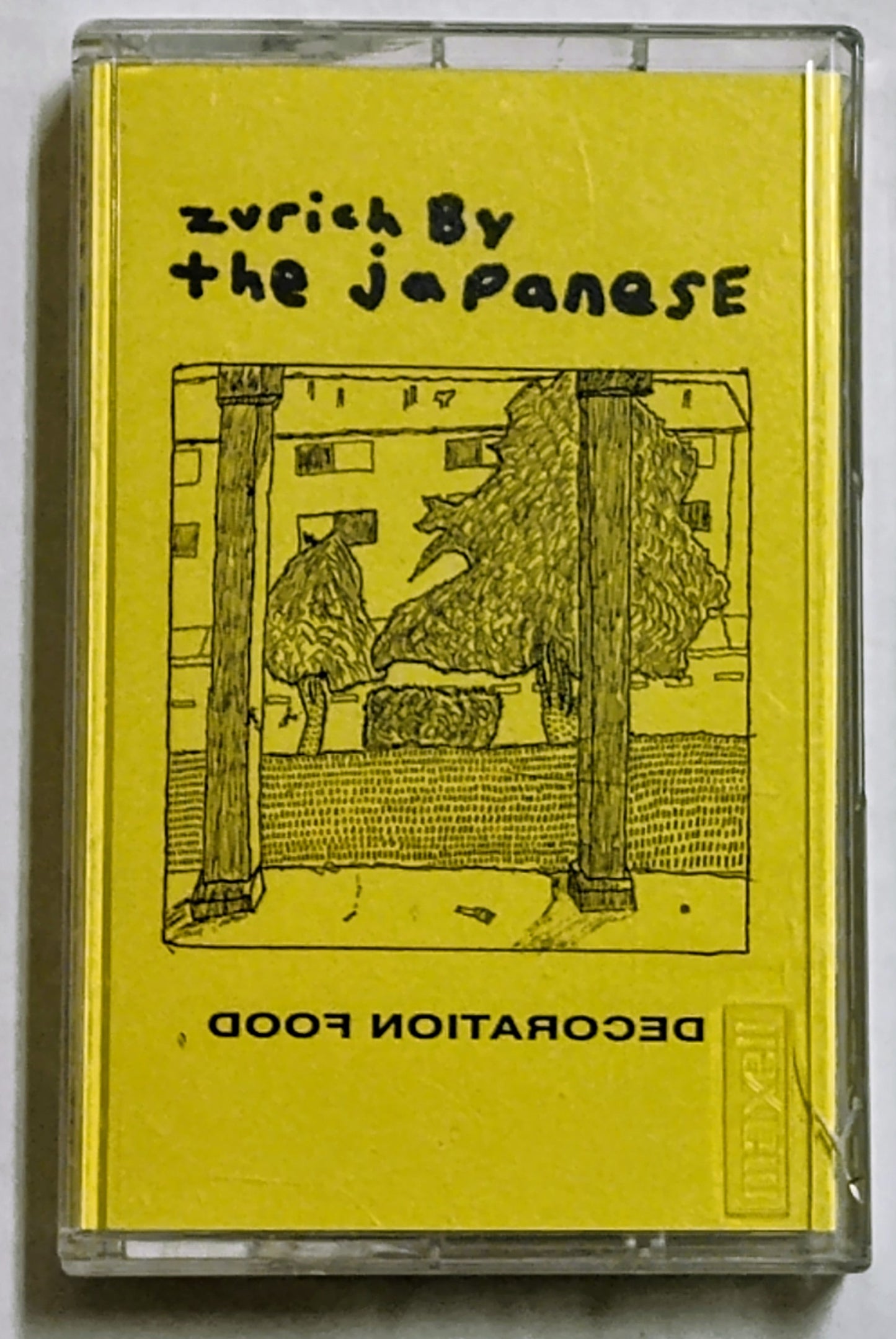Zurich By The Japanese - “Decoration Food” - INDIE CASSETTE TAPE NM/NM