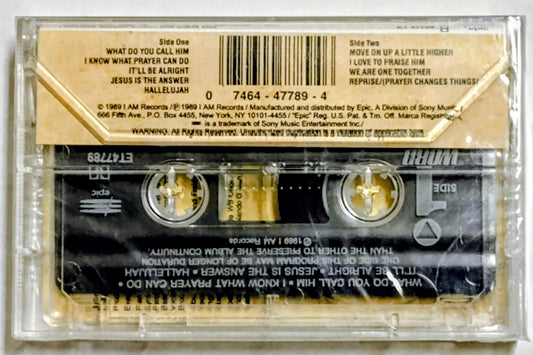 Jessy Dixon - “I Know What Prayer Can Do” - CASSETTE TAPE NM/M (Sealed; cracked case)