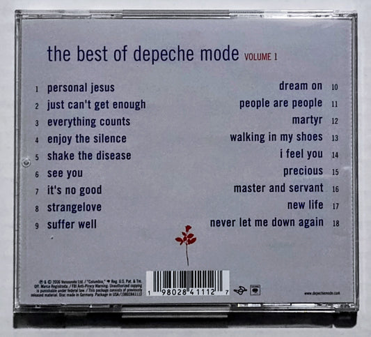 Depeche Mode - "The Best Of Volume 1" - COMPACT DISC NM/NM
