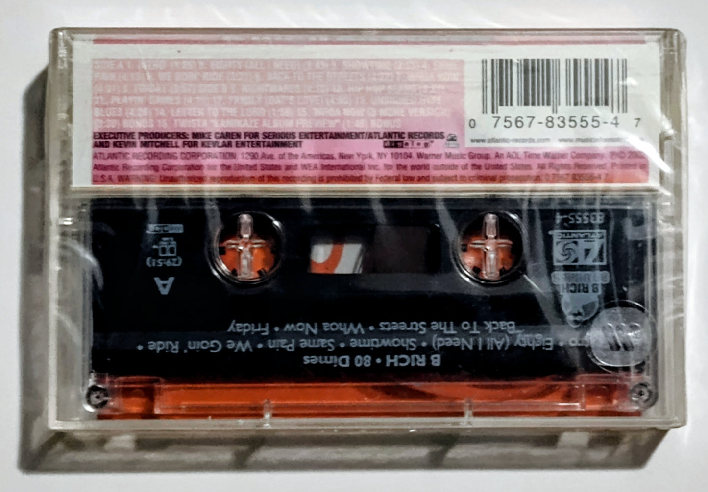 B Rich - "80 Dimes" - CASSETTE TAPE NM/M (Sealed with hype sticker; slightly lightstruck)