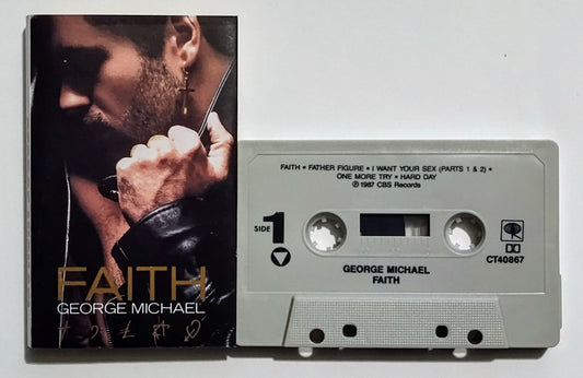 George Michael - "Faith" - CASSETTE TAPE (DOLBY) VG+VG+