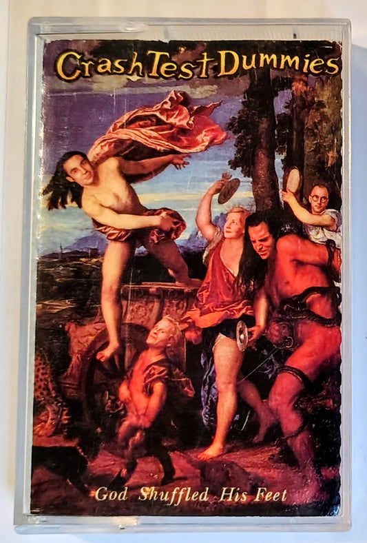 Crash Test Dummies - "God Shuffled His Feet" - CASSETTE TAPE VG/VG *🚨*