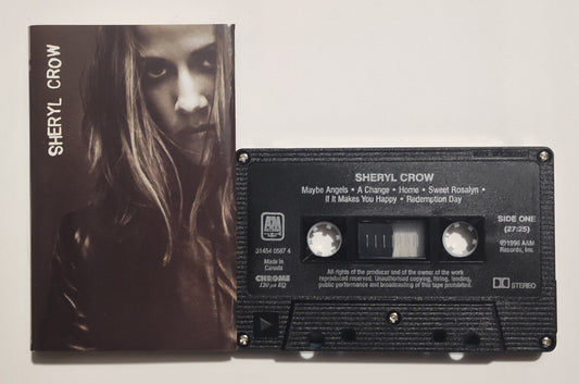 Sheryl Crow - "Sheryl Crow" - CASSETTE TAPE (Canada; black shell; DOLBY) VG+/VG+