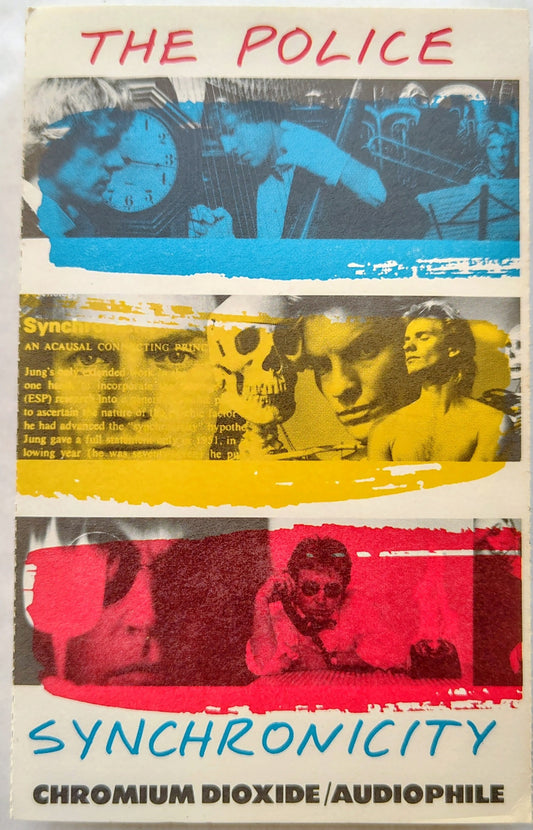 Police - "Synchronicity" - CASSETTE TAPE VG/VG+