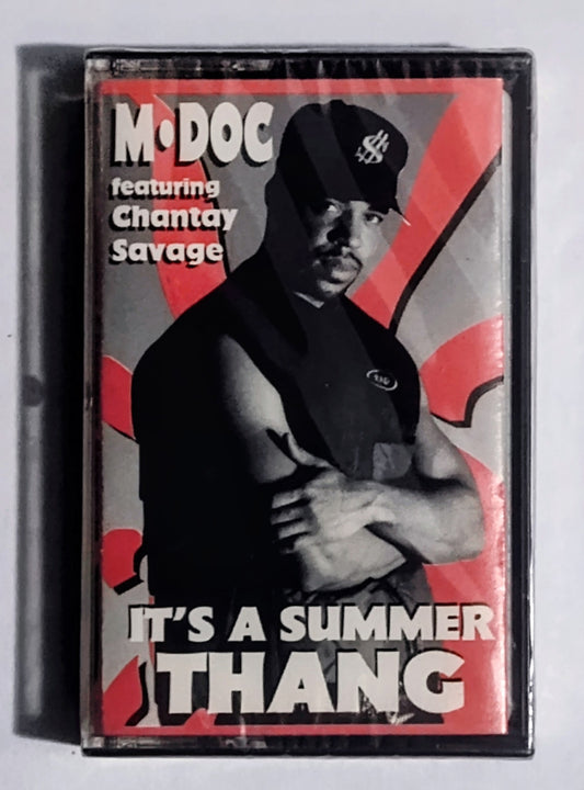 M. Doc - “It’s A Summer Thang” - CASSETTE TAPE (MAXI) M/M (Sealed)