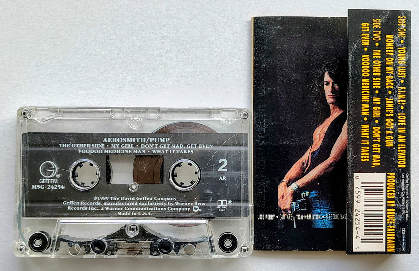 Aerosmith - “Pump” - CASSETTE TAPE VG/VG+