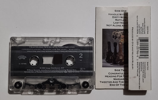 Traveling Wilburys - "Volume One" - CASSETTE TAPE (SR; DOLBY HX PRO B NR) VG+/VG
