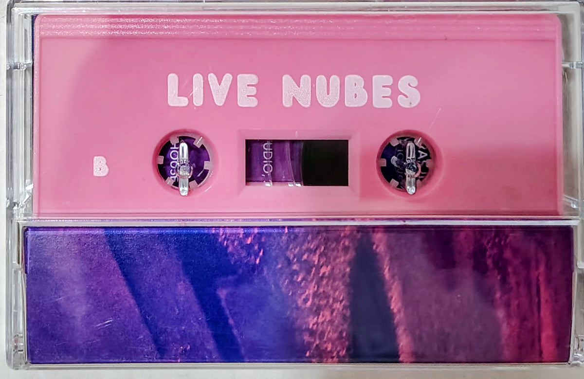 Las Nubes - "Live Nubes" - INDIE CASSETTE TAPE M/M