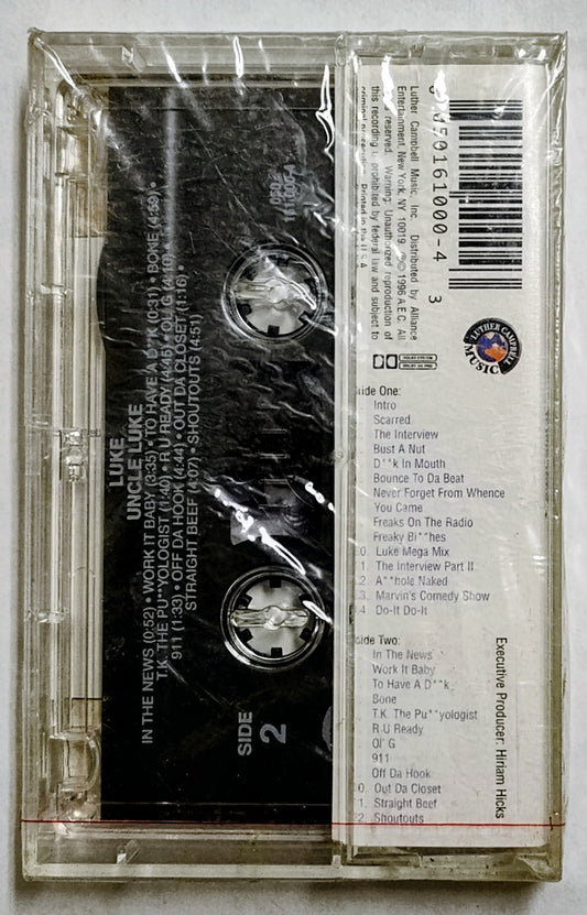 Luke - “Uncle Luke” - CASSETTE TAPE M/M (Sealed with hype sticker)