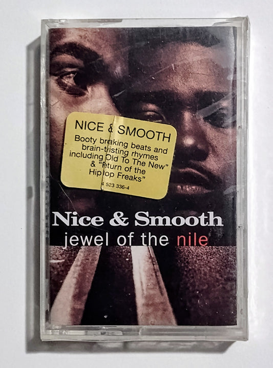 Nice & Smooth - "Jewel Of The Nile" - CASSETTE TAPE VG/M (Sealed; broken seal; cracked case)