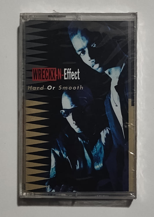 Wreckx-N-Effect - "Hard Or Smooth" - CASSETTE TAPE (DOLBY HX PRO B NR) NM/M (Sealed; hole punch thru barcode)