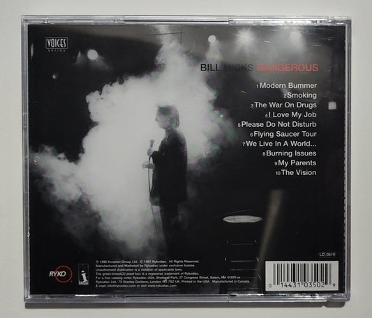 Bill Hicks - "Dangerous" - COMPACT DISC VG+/VG+