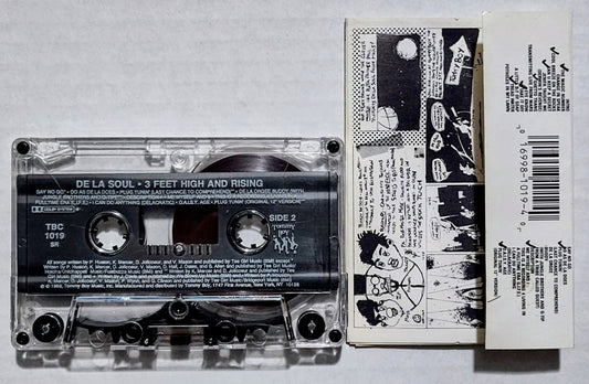 De La Soul - “3 Feet High And Rising” - CASSETTE TAPE VG/VG+