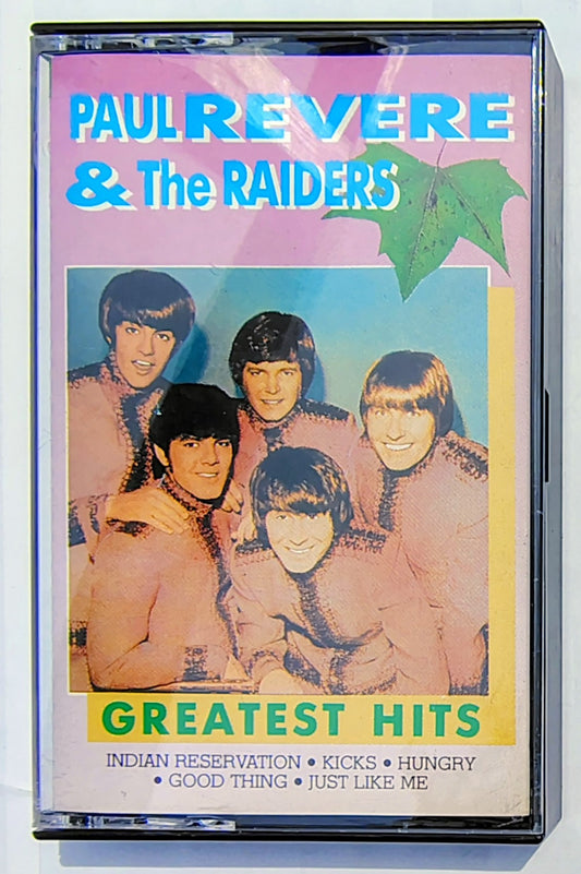 Paul Revere & The Raiders - “Greatest Hits“ - CASSETTE TAPE VG+/VG+