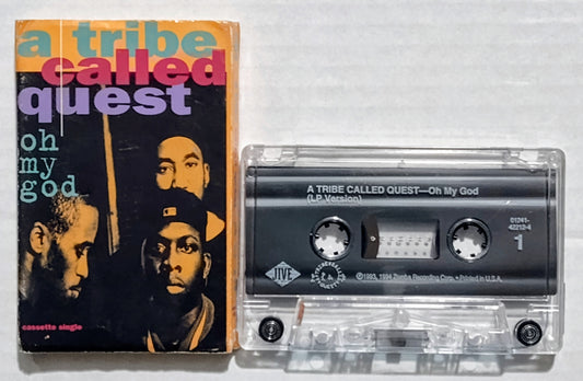 A Tribe Called Quest - “Oh My God“ - CASSETTE TAPE (Single) VG/VG