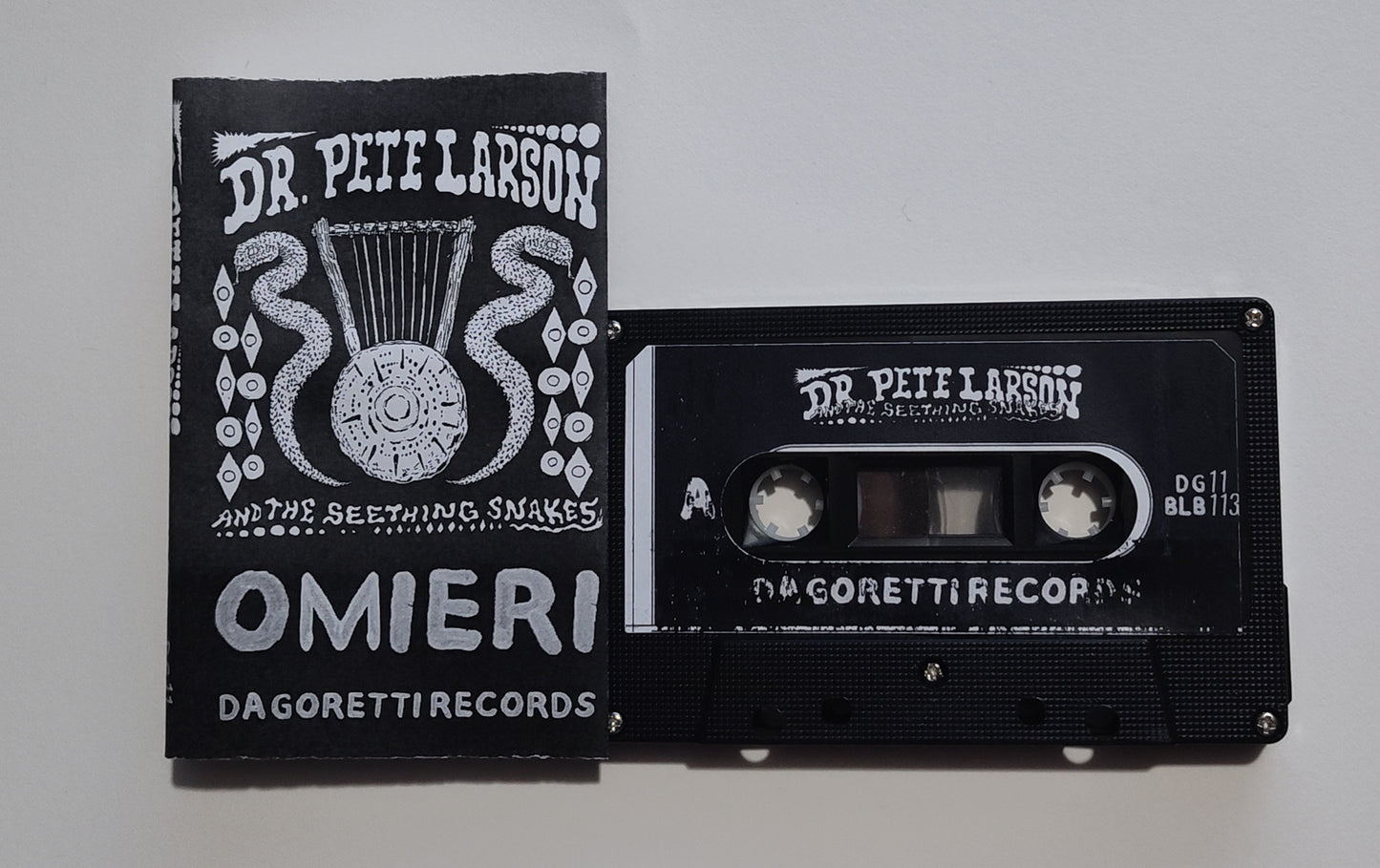Dr. Pete Larson - "Omieri" - CASSETTE TAPE M/M