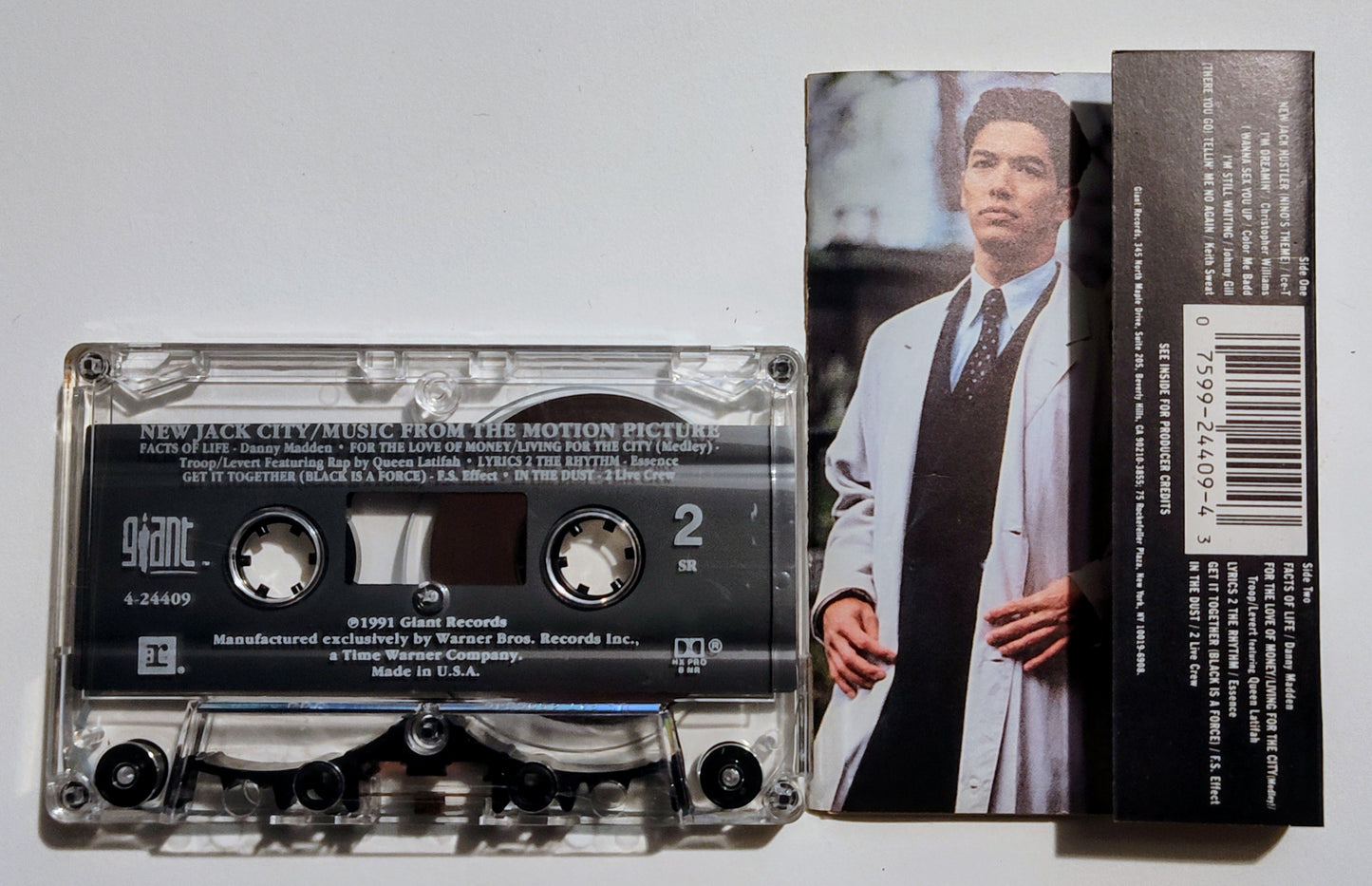 Various Artists - "New Jack City Soundtrack" - CASSETTE TAPE (DOLBY HX PRO B NR) NM/NM