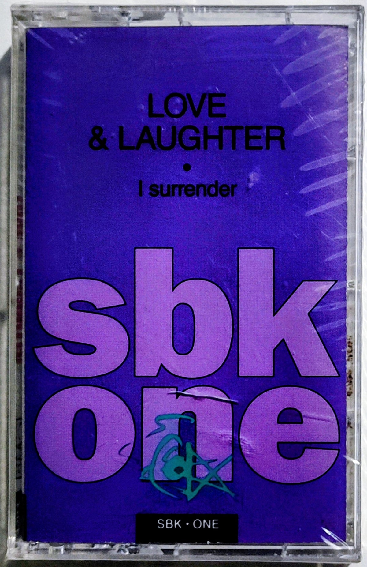 Love & Laughter - "I Surrender" - CASSETTE TAPE (Maxi Single) M/M (Sealed)