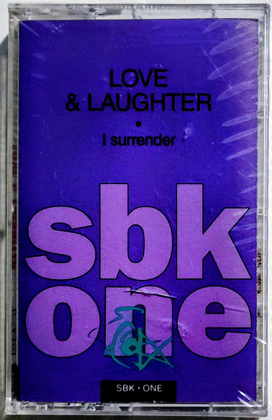 Love & Laughter - "I Surrender" - CASSETTE TAPE (Maxi Single) M/M (Sealed)
