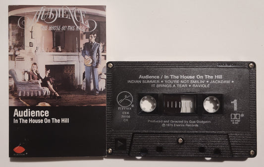 Audience - "In The House On The Hill" - CASSETTE TAPE (Canada; black shell; DOLBY) VG/VG+