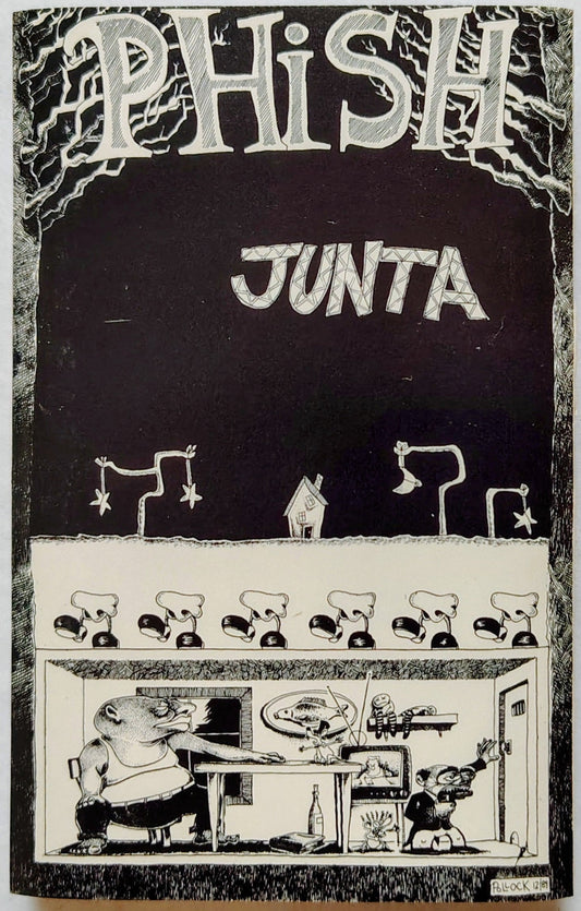 Phish - "Junta (1992 'Reissue')" - CASSETTE TAPE VG+/VG+ (Very near-minty) *🚨*