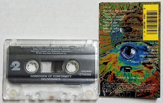 Corrosion Of Conformity - “Deliverance” - CASSETTE TAPE VG+/VG+