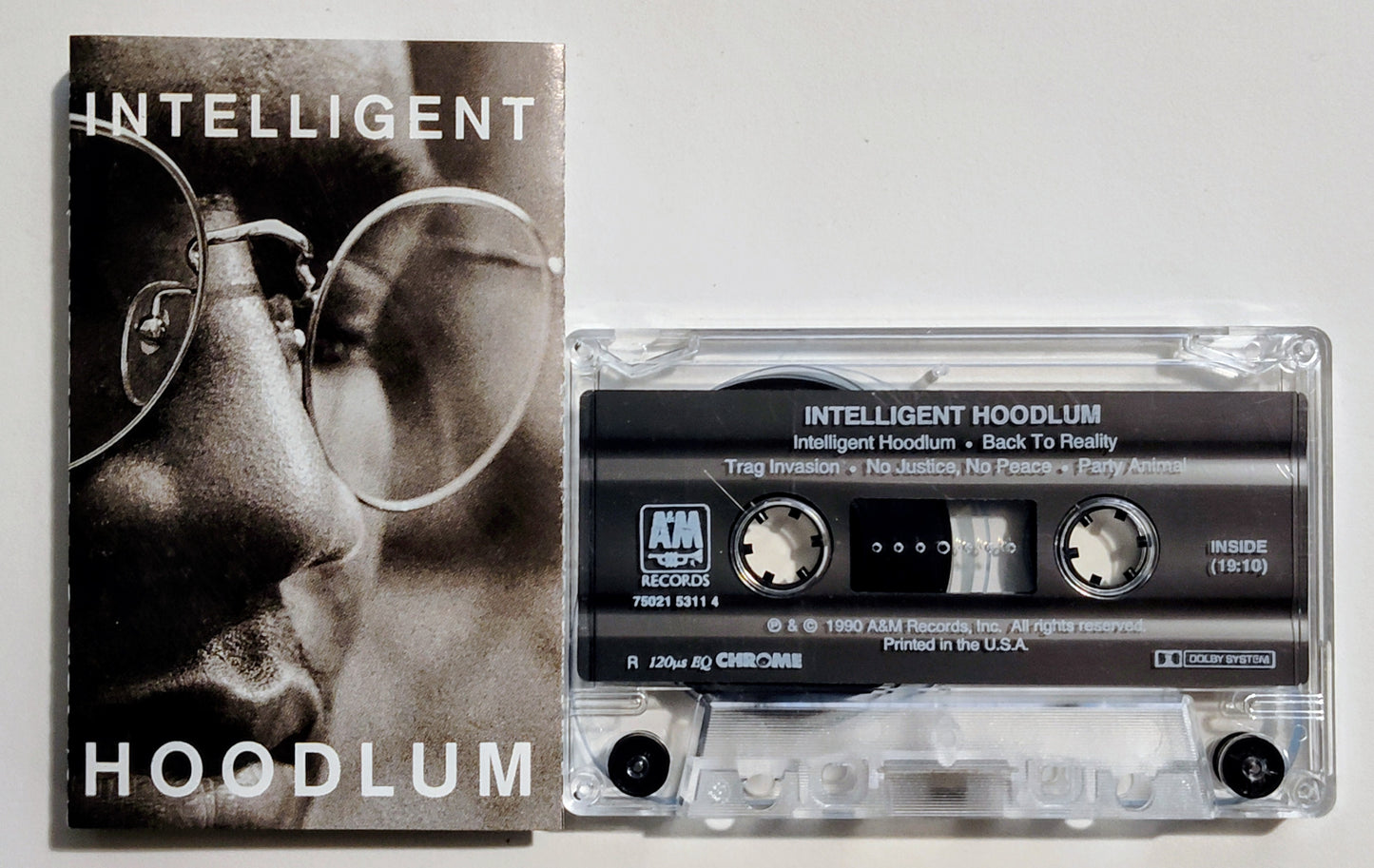 Intelligent Hoodlum - "Intelligent Hoodlum" - CASSETTE TAPE VG+/VG+