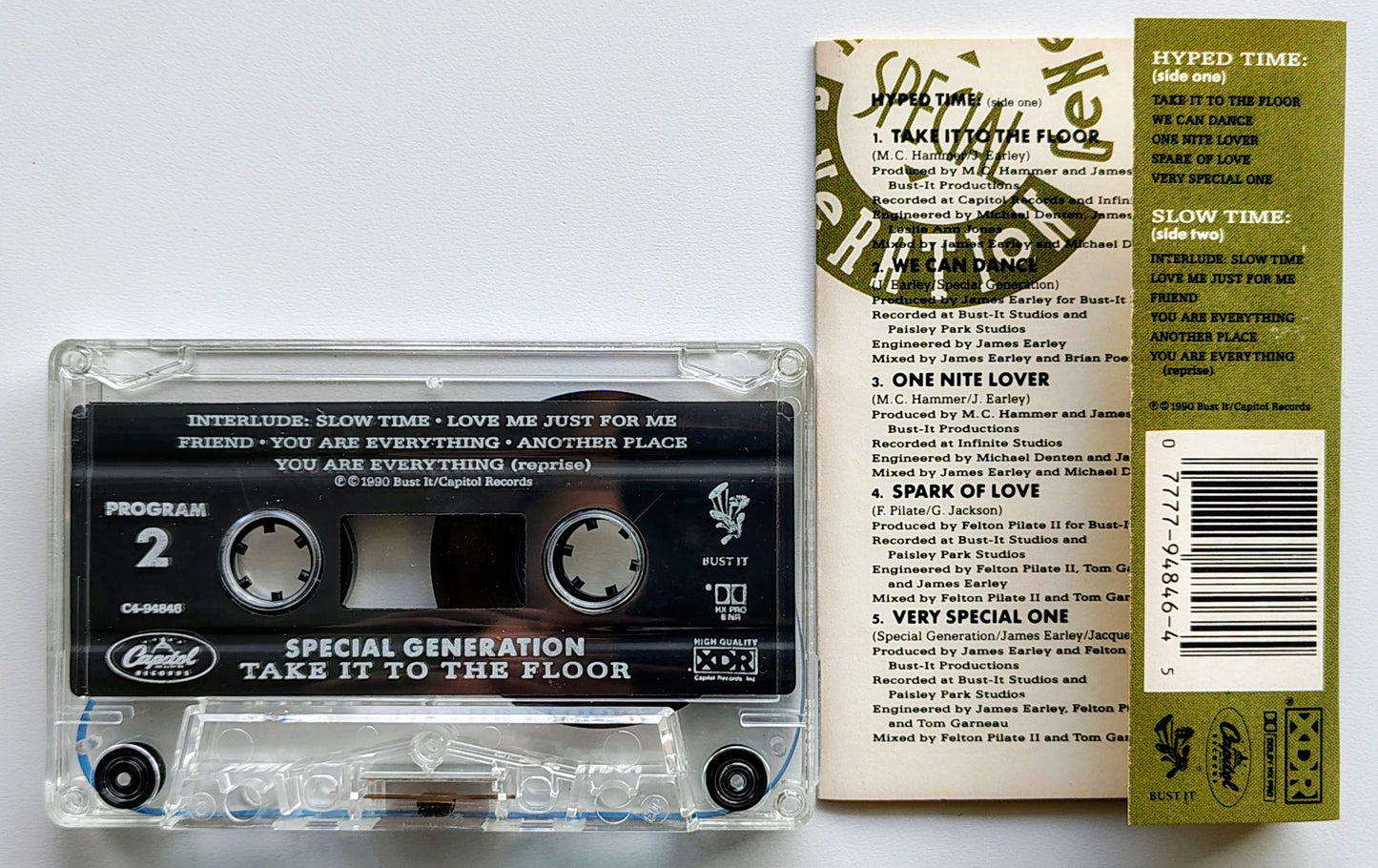 Special Generation - “Take It To The Floor” - CASSETTE TAPE VG+/VG+