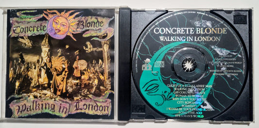 Concrete Blonde - "Walking In London" - COMPACT DISC G+/G+