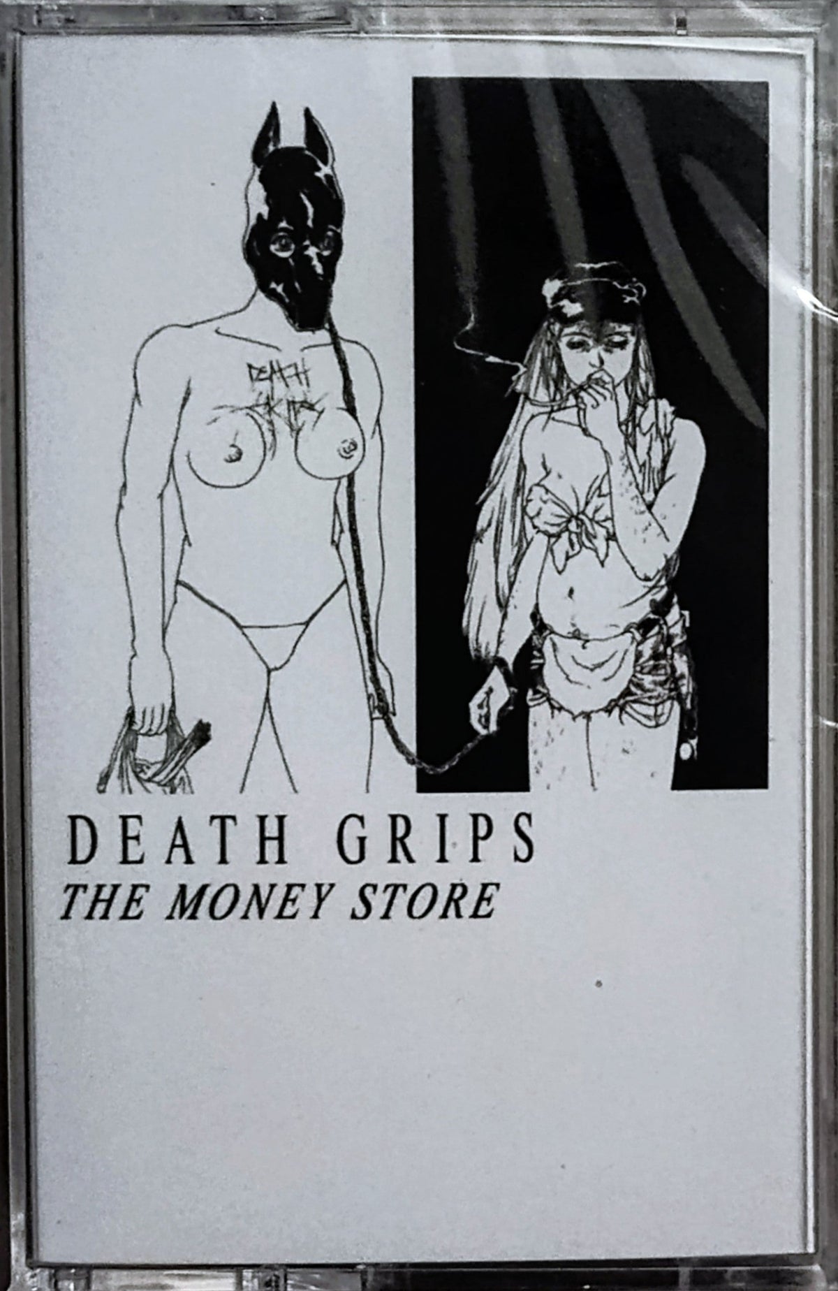 Death Grips - "The Money Store" - INDIE CASSETTE TAPE (Italy "Fan Club" Import) M/M (Sealed)