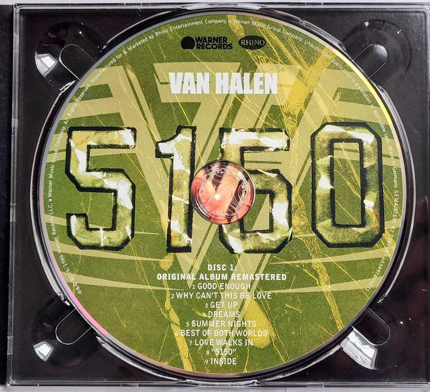 Van Halen - "5150 (2026 2-Disc Deluxe Edition)" - COMPACT DISC (2x) NM/NM