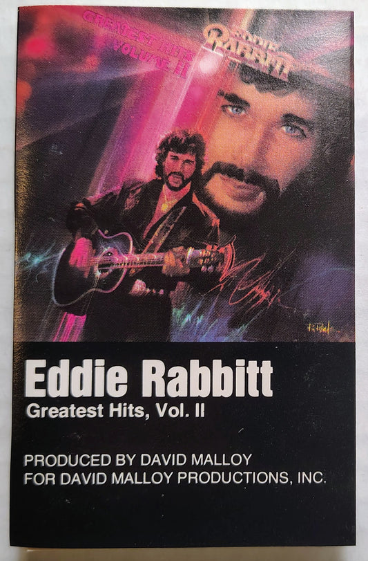 Eddie Rabbitt - “Greatest Hits Volume II” - CASSETTE TAPE VG+/VG