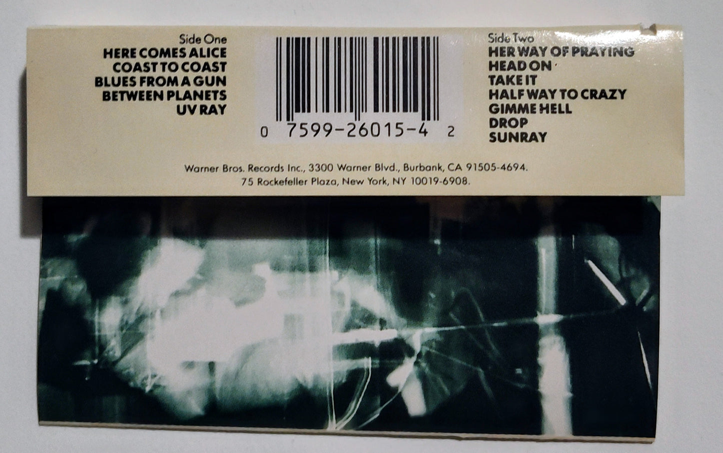 Jesus And Mary Chain, The - "Automatic" - CASSETTE TAPE (AR) VG/VG+ (Saw cut through spine of case and j card)
