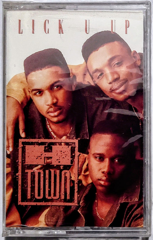 H-Town - “Lick U Up” - CASSETTE TAPE (Maxi Single) M/M (Sealed)