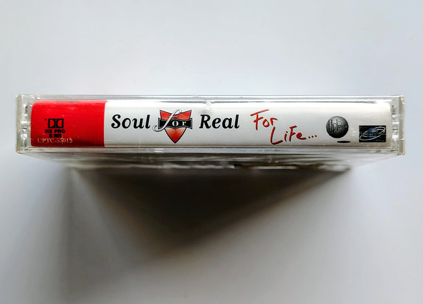 Soul For Real - “For Life…” - CASSETTE TAPE NM/M (Tiny crack on back of case)