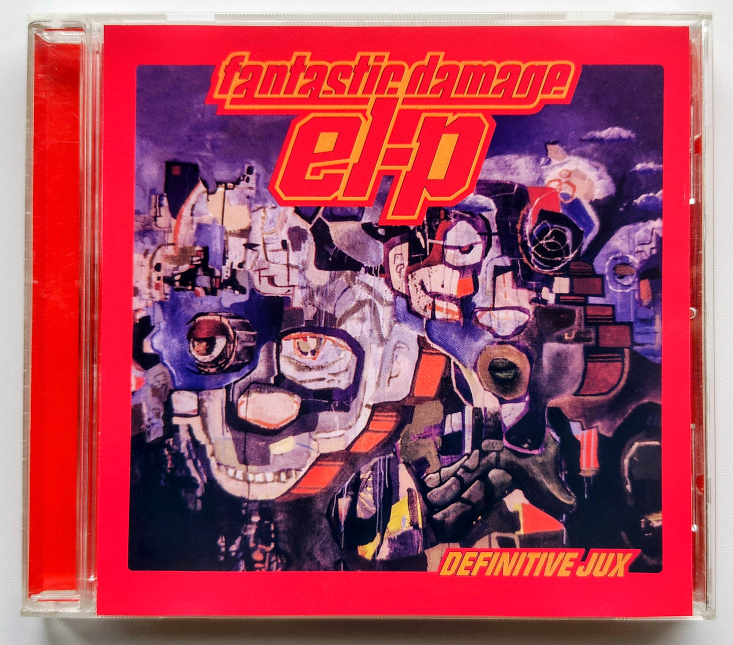 El-P - “Fantastic Damage” - INDIE COMPACT DISC Fair/G+ (Cover is a color printout; no booklet)