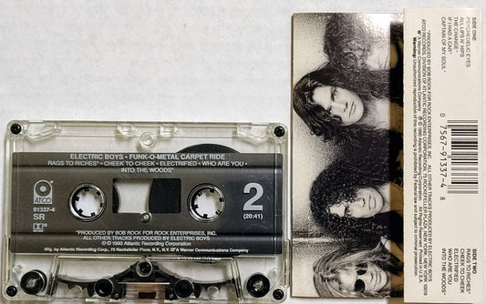 Electric Boys - “Funk-O-Metal Carpet Ride” - CASSETTE TAPE VG+/VG