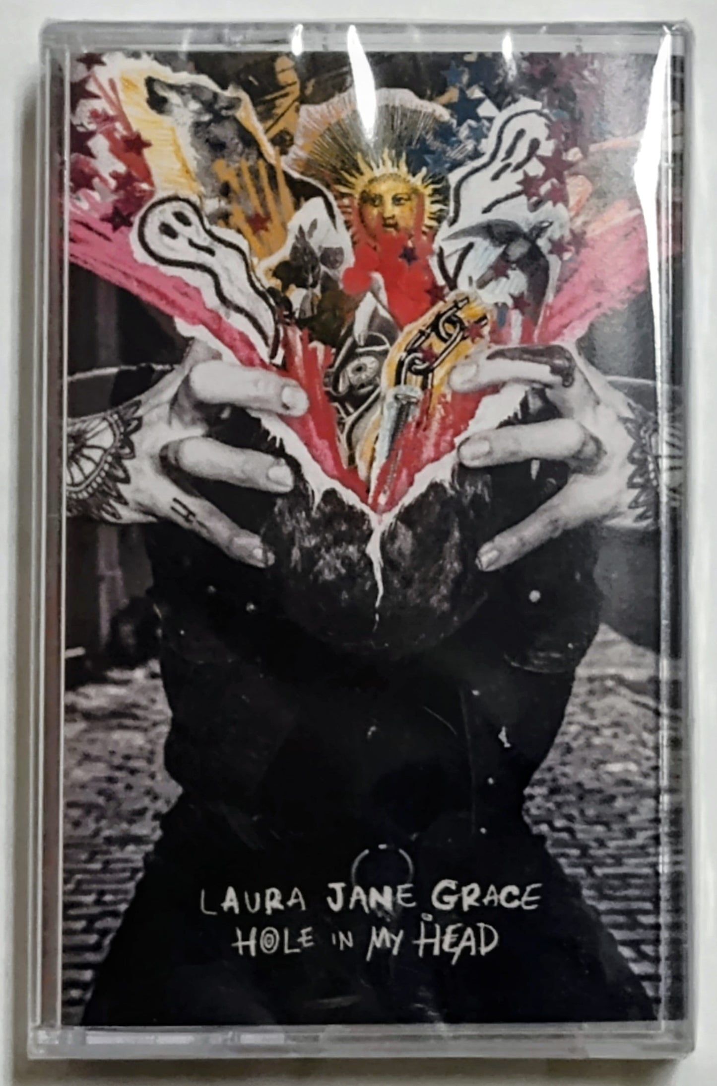 Laura Jane Grace - "Hole In My Head" - INDIE CASSETTE TAPE M/M (Sealed)