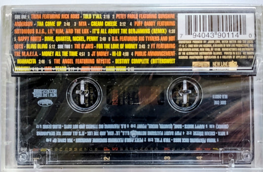 Various Artists - “All About The Benjamins Soundtrack” - CASSETTE TAPE NM/M (Sealed; tiny tear in cellophane)