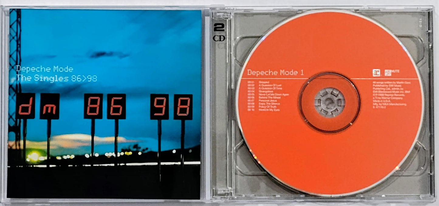 Depeche Mode - “The Singles: 86-98” - COMPACT DISC (2x) NM/NM
