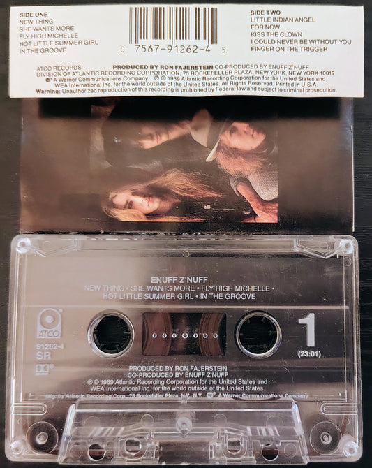 Enuff Z'Nuff - “Enuff Z'Nuff” - CASSETTE TAPE VG/VG