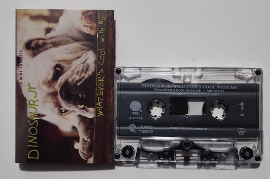 Dinosaur Jr - "Whatever's Cool With Me" - CASSETTE TAPE (DOLBY HX PRO B NR) VG+/VG+
