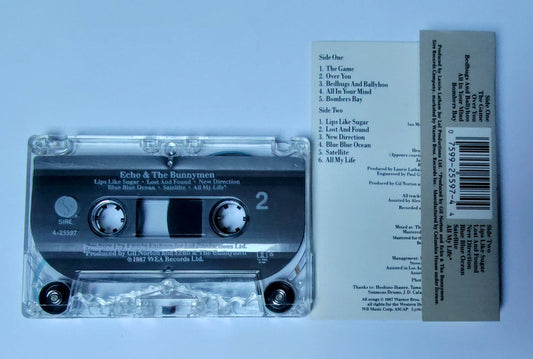 Echo & The Bunnymen - "Echo & The Bunnymen" - CASSETTE TAPE (DOLBY HX PRO B NR) VG+/VG+
