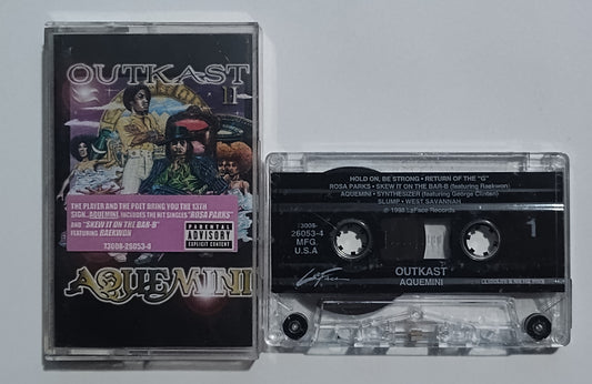 Outkast - "Aquemini" - CASSETTE TAPE (DOLBY HX PRO B NR) VG/FAIR* (See Notes/Photos)