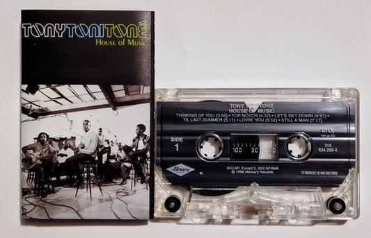 Tony! Toni! Toné! - "House Of Music" - CASSETTE TAPE NM/M