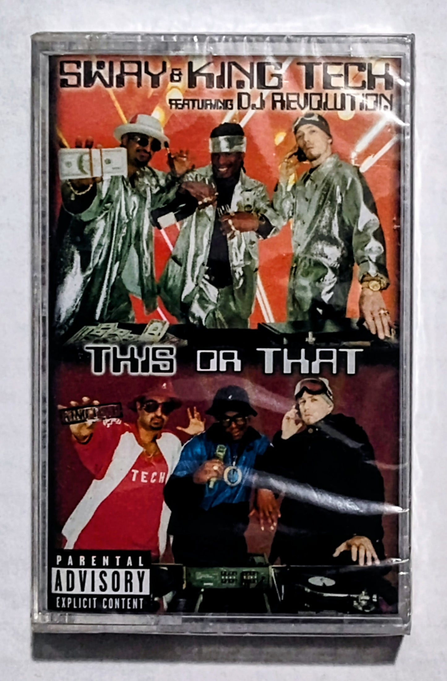 Sway & King Tech - "This Or That" - CASSETTE TAPE NM/M (Sealed; crack in spine of case)