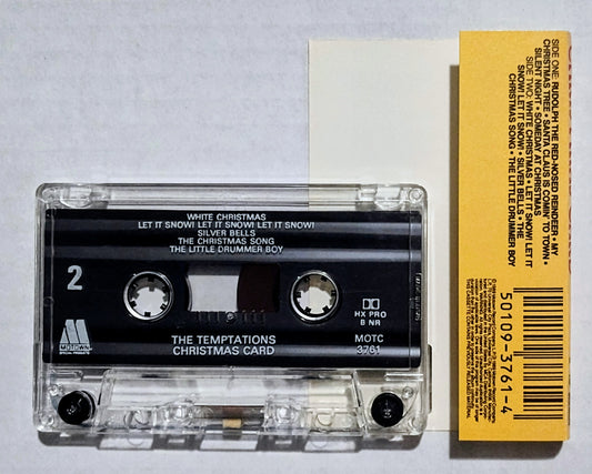 Temptations, The - "Christmas Card" - CASSETTE TAPE VG+/VG+